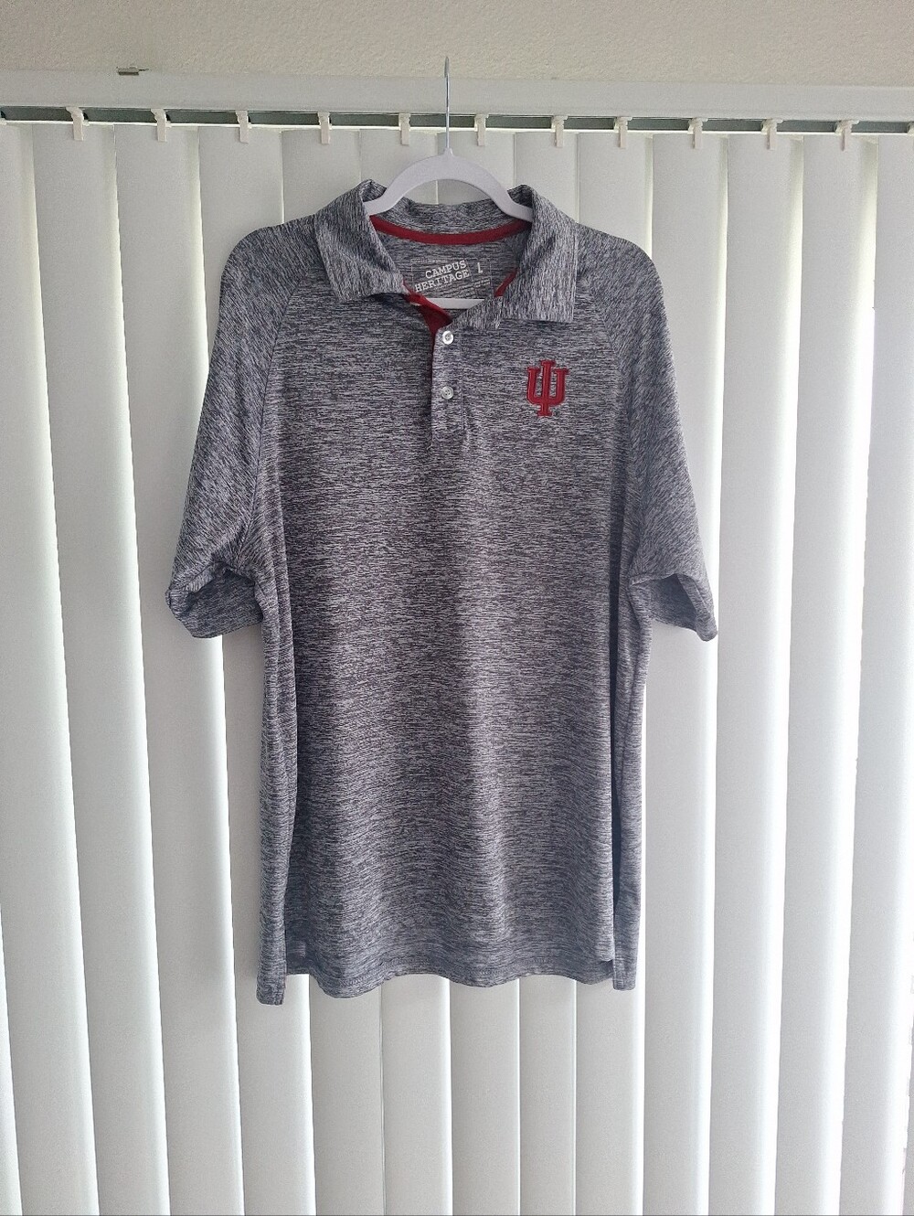 Campus Heritage Indiana Hoosiers Polo Shirt